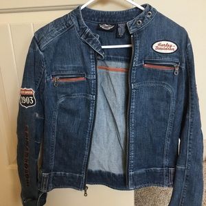 Harley Davidson Jean Jacket
